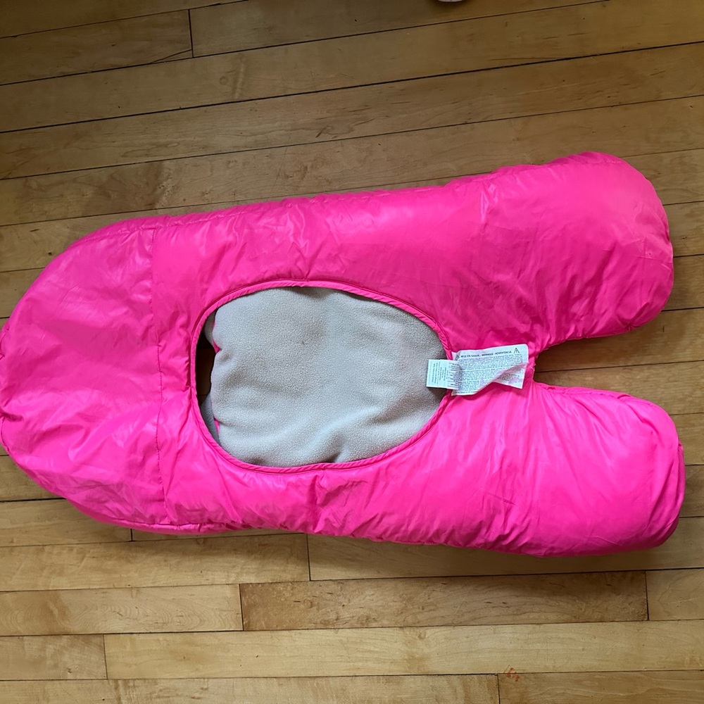 7 A.M. Enfant Kids Hot Pink Puffer Jacket - Picture 5 of 6